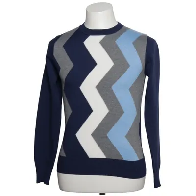 Trui (Blauw, Grijs, Wit) van Enos Kasjmier, Nylon, Viscose, Wol