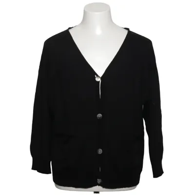 Cardigan (Noir) de Handstich Laine de mouton