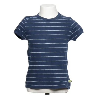 T-shirt (Blue, White) from Loud + Proud Linen, Organic cotton