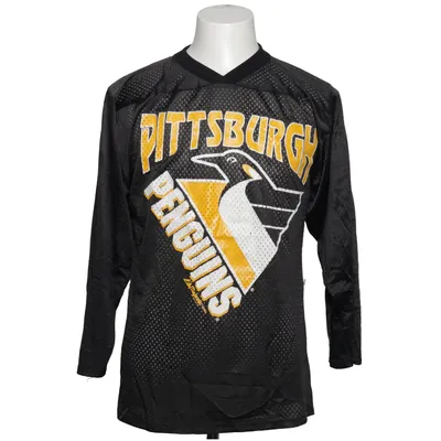 Hockey jersey (Black, Yellow, White) from Majestic Athletic Polyamide