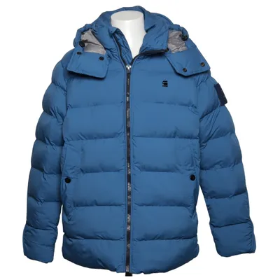 Winter jacket (Blue) from G-Star Raw Cotton, Elastane, Recycled polyester