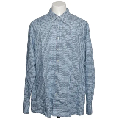 Buttondown-skjorta (Blå, Grön, Vit) från John Cabot