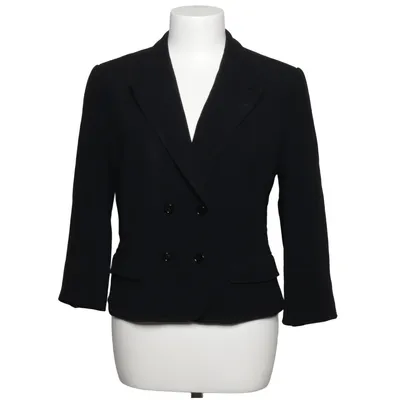 Blazer (Black) from Dolce & Gabbana Acetate, Elastane, Silk, Viscose