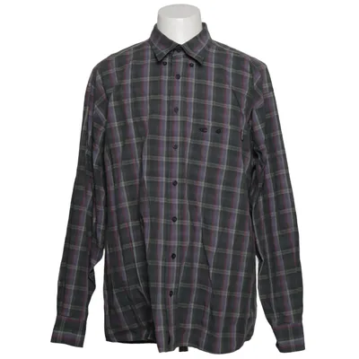 Flannel skjorte (Grå, Lilla, Flerfarvet) fra Camel Active