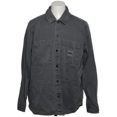 Overshirt (Grijs) van Boss Katoen