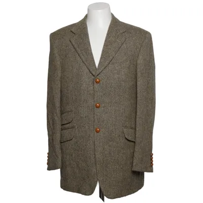 Blazer (Beige, Grå) fra Magee Viscose, Uld