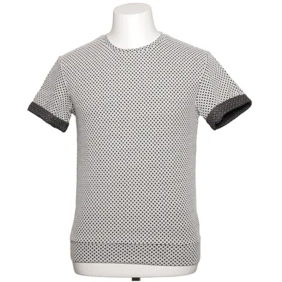 T-shirt (Hvid, Sort) fra Zara Man Bomuld, Elastan, Polyester