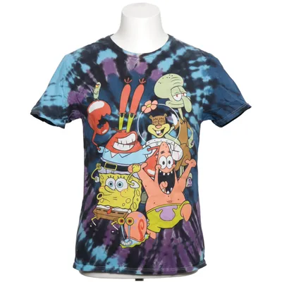 T-shirt (Blå, Lilla, Flerfarvet) fra Nickelodeon Bomuld