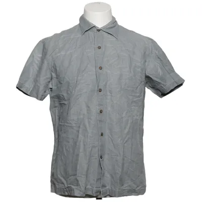 Korte mouwen shirt (Grijs) van Dapper Katoen, Linnen