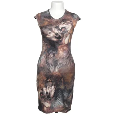 Robe (Marron, Gris, Multicolore) de McQ by Alexander McQueen