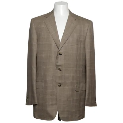 Blazer (Brown) from Etol Design Cupro, Wool