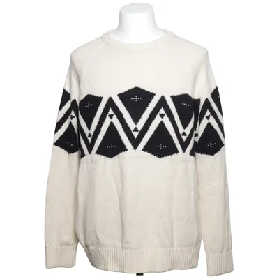 Strickpullover (Weiß, Schwarz) von Strellson Acryl, Baumwolle, Polyester