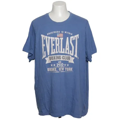 T-shirt (Blå) från Everlast Bomull, Polyester