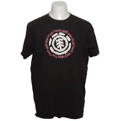 T-shirt (Black) from Element Cotton