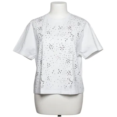 T-shirt (Weiß) von Paco Rabanne Bio-Baumwolle