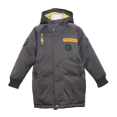 Vinterjakke (Grå, Gul) fra Stella McCartney Kids Elastan, Polyester