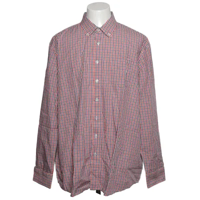 Buttondown-skjorta (Blå, Röd, Vit) från John Cabot