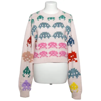 Sweater (Pink, Flerfarvet) fra Stella McCartney Bomuld, Elastan, Polyamid, Uld