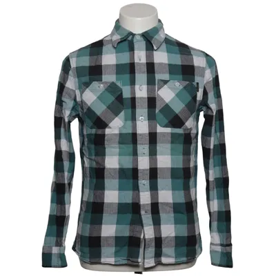 Flannel skjorte (Grøn, Sort, Hvid) fra Emerica Bomuld