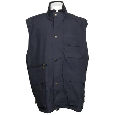 Outer vest (Blue) Acrylic, Cotton, Polyester