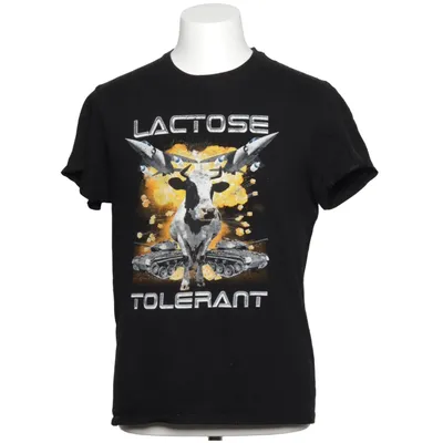 T-shirt (Sort, Flerfarvet) fra Jerzees Bomuld