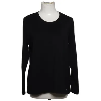 Long sleeve T-shirt (Black) from Bexleys Cotton, Elastane