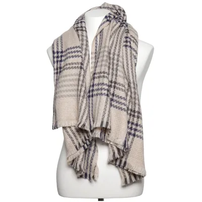 Scarf (Beige, Blue, Gray) from Uniqlo Acrylic