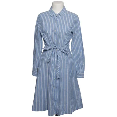 Blousejurk (Blauw, Wit) van Laura Clement Katoen
