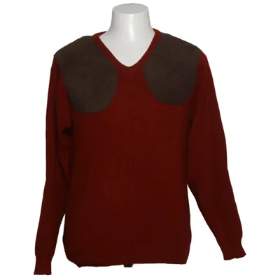 Pullover (Rot, Braun) von William Lockie Wolle