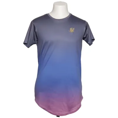 T-shirt (Blå, Lilla, Flerfarvet) fra SikSilk Polyester