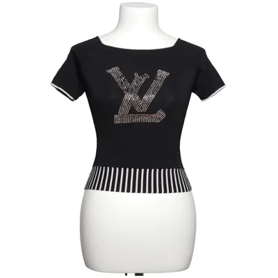 Top (Sort, Hvid) fra Louis Vuitton Bomuld, Polyamid