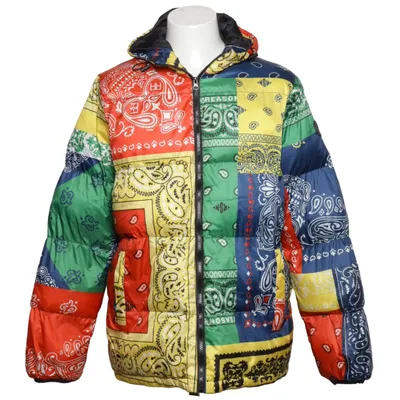 Vinterjakke (Blå, Rød, Flerfarvet) fra Reason Polyester