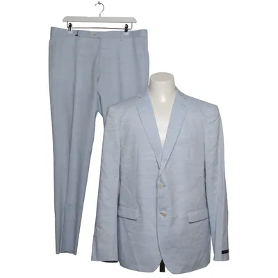 Suit (Blue) from John Varvatos Linen, Polyester, Viscose, Wool