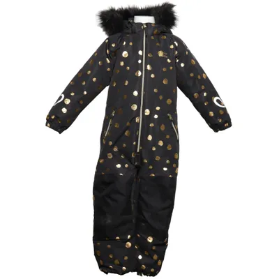 Outdoor overalls  (Sort, Guld) fra Petite Chérie