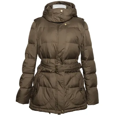 Dunfrakke (Beige) fra Burberry Brit Dun, Fjer, Polyamid, Polyester