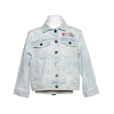 Denimjakke (Blå) fra Stella McCartney Kids Elastan, Økologisk bomuld