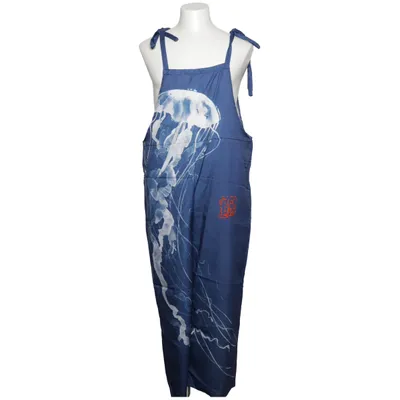 Byxdress (Blå, Flerfärgad)