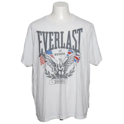T-shirt (White, Multicolored) from Everlast Cotton, Polyester