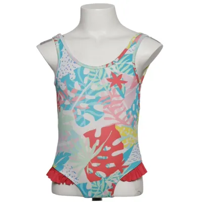 Maillot de bain une pièce (Blanc, Multicolore) de Bonprix Élasthane, Polyamide, Polyester