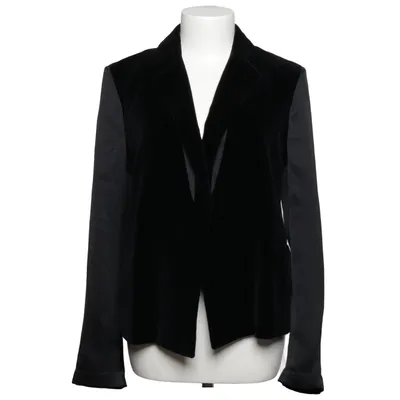 Blazer (Black) from Bottega Veneta Cotton, Silk, Wool