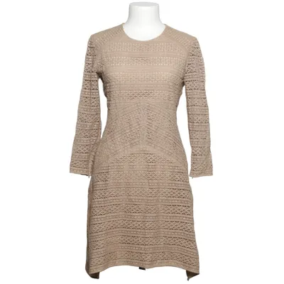 Robe (Beige) de Burberry Coton, Polyamide, Soie