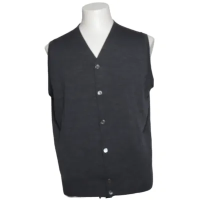 Vest (Gray) from John Smedley Merino wool