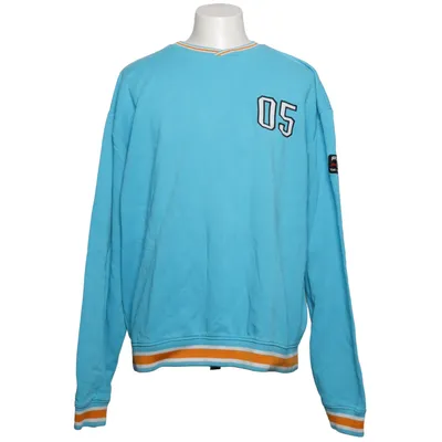 Sweatshirt (Blue, Multicolored) from Fubu Cotton, Polyester