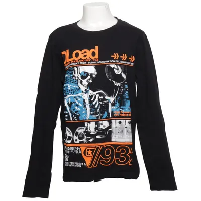 T-shirt à manches longues (Noir, Multicolore) de DWD Coton