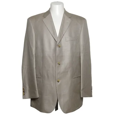 Blazer (Beige) van E. Thomas Zijde, Wol