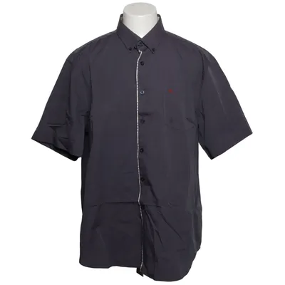 Korte mouwen shirt (Blauw) van Rick Armand Katoen
