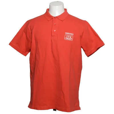 Poloshirt (Rot) von Hamptons Baumwolle, Elasthan