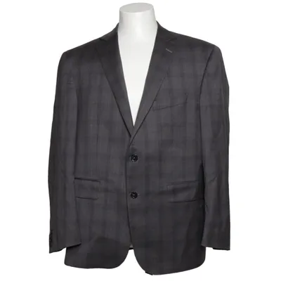 Blazer (Gris) de Scabal Cupro, Viscose, Laine