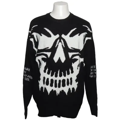 Strickpullover (Schwarz, Weiß) von Black Squad Acryl