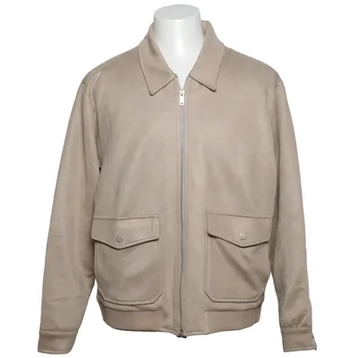 Jacket (Beige) from Foràge Elastane, Polyester
